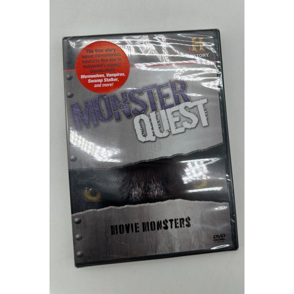History Channel Monsterquest Movie Monsters DVD Documentary Monster Quest NEW